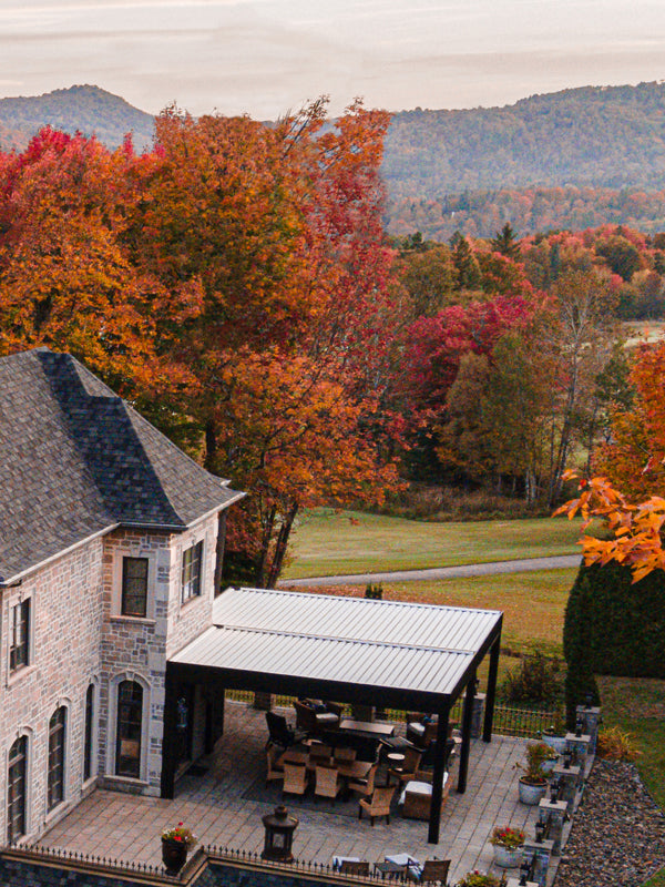 TerraSummer XL Motorized Louvered Pergola