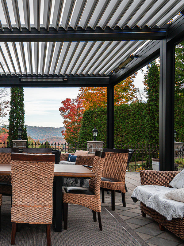 TerraSummer XL Motorized Louvered Pergola