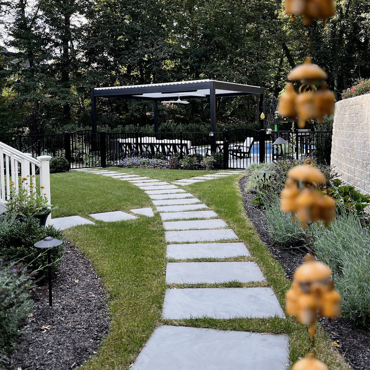 TerraSummer Motorized Louvered Pergola XL