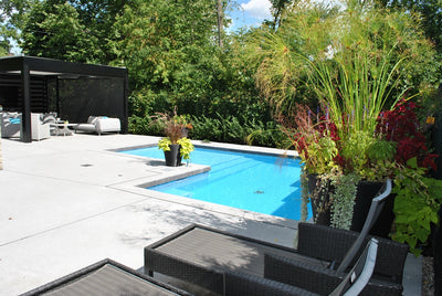 Poolside refuge creates year-round luxury getaway