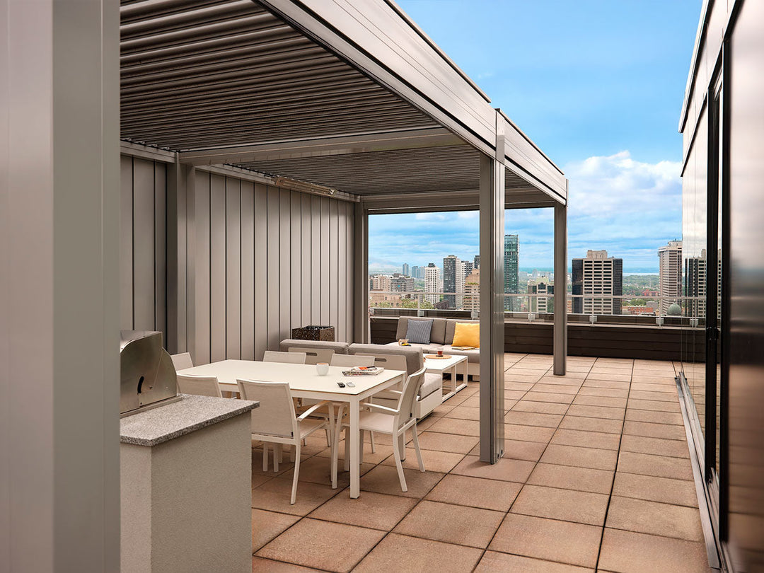 TerraSummer Urban penthouse pergolas