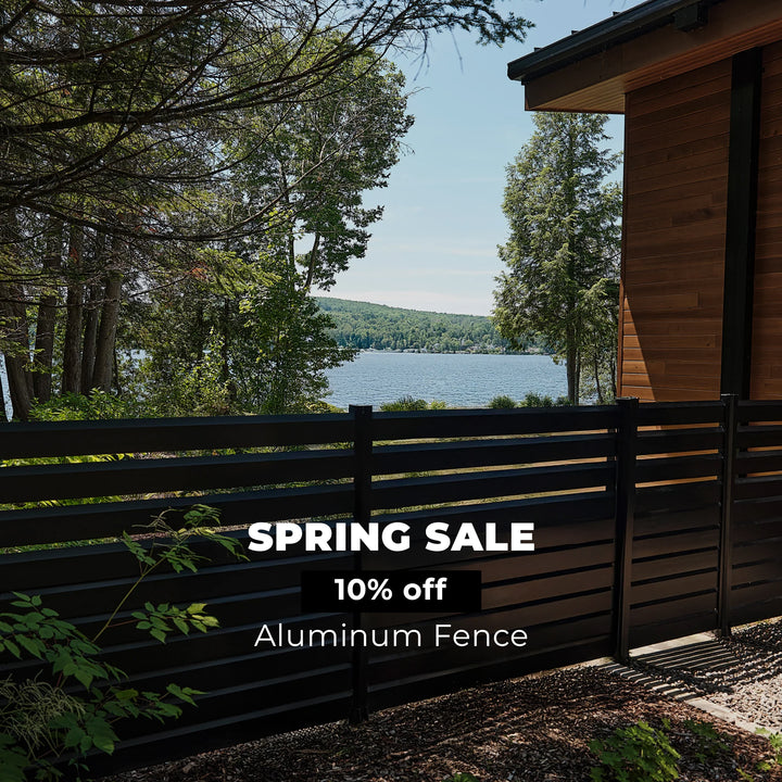Spring Sale 10% Off  Terra Summer Aluminum Fence