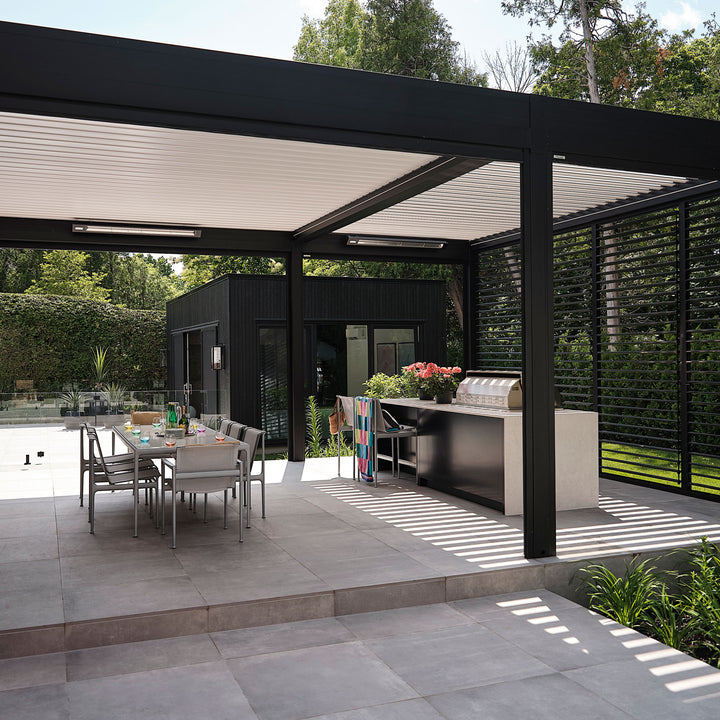 TerraSummer Motorized Louvered Pergola XL