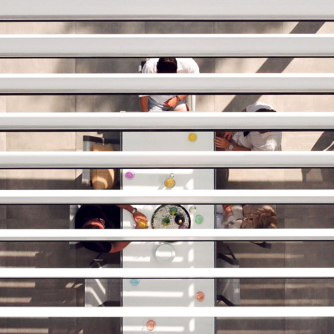 TerraSummer Motorized Louvered Pergola XL