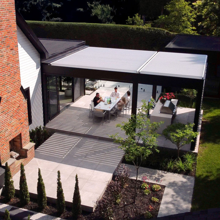 TerraSummer Motorized Louvered Pergola XL