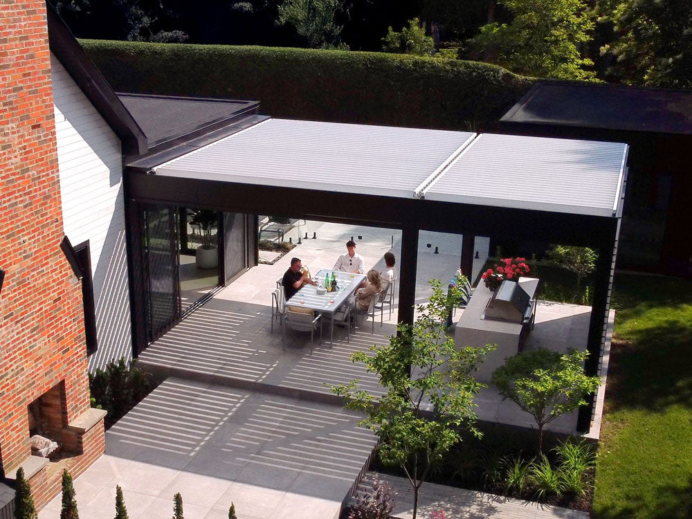 Terrasummer large louvered pergola 